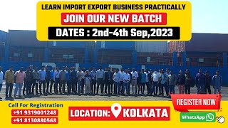 IMPORT-EXPORT Practical Training in Kolkata: Get the Training You Need to Succeed | By Harsh Dhawan