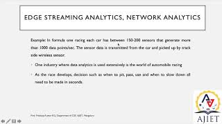 Module 4   Data and Analytics for IOT   Part VI