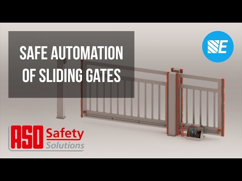 ASO Safe Automation of Sliding Gates