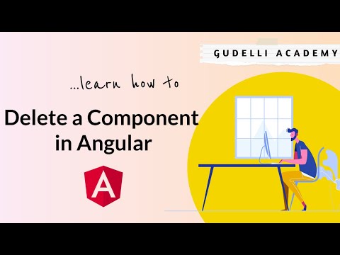How to delete a Component in Angular Appplications | Angular CLI
