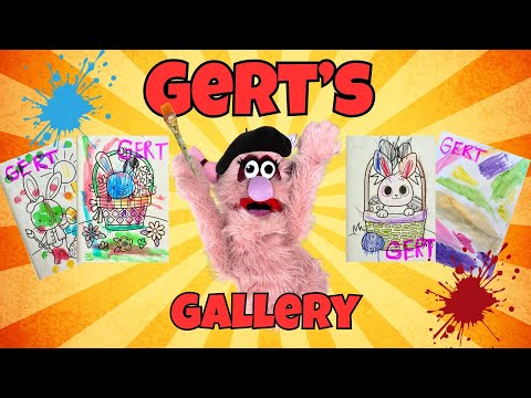 Colorful Learning Fun! Gert’s Silly Art Show for Toddlers & Preschoolers