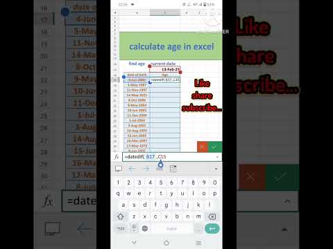#shorts #excelexpert #exceltips #excelshorts #exceltutorial #computerscience #excelformula