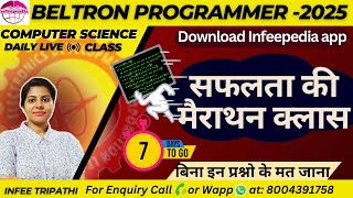 M-4|Beltron Programmer Marathon class |LT/Beltron/TRE4.0/STET Computer Science by Infee ma'am