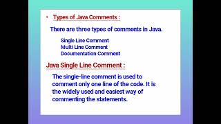 Java programming ||Java comments|| Q&A || #sudipta'slearning !!!! #java #india #education #usa