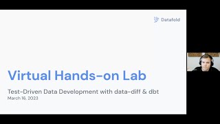 Datafold's Virtual Hands-on Lab: Open-source data-diff integration with dbt