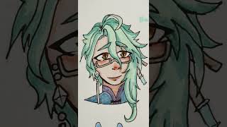 genshin drawings 🥰#genshin #genshinimpact #art #fanart #genshinart