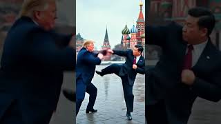 When War Breaks Out Between America and China… and Russia Mysteriously Disappears! #trump #putin #xi