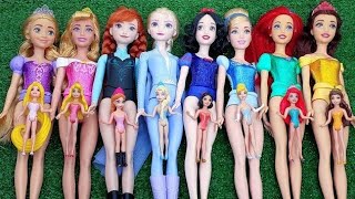 Cute Miniatures Disney Princess Frozen ELSA & Annall! elsa satisfying unboxing