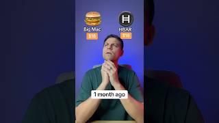 Hedera HBAR or Big Mac meal? 😂 #crypto #hbar #hedera #bitcoin
