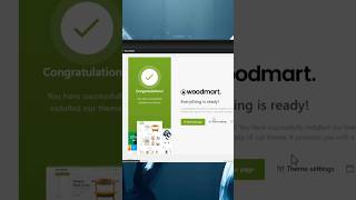 How to setup Woodmart Wordpress theme #shorts