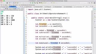 Java VariableTypes