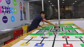 Surat Robofun Lab - Ruvin explains  Boom barrier with car