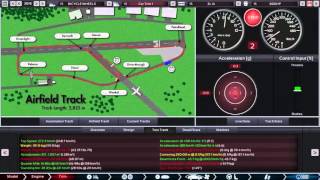 Bicycle wheels around Final Ratio Test Track