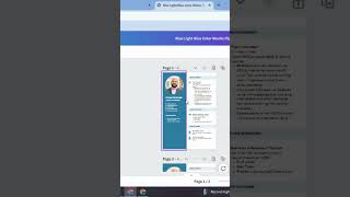 How to Create Resume in Canva in Tamil #resume