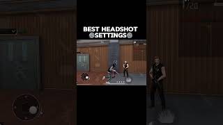 free fire headshot setting 2025 ⚡ best sensitivity settings ⚙️| sensitivity + hud settings free fire