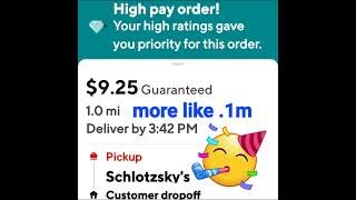 610 HP over $6 #doordash #doordashdrivers #changeyourperspective #beinformed #TopDasher