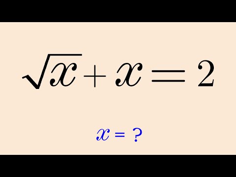 A Very Nice Square Root Algebra Problem