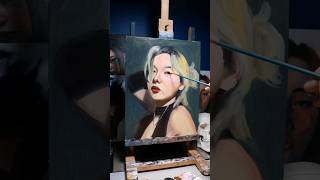 why is the night so loud. #art #oilartist #drawing #oilportrait #artist #painting #artprocess