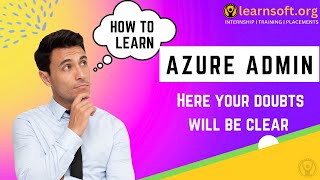 Azure Admin | Azure Training | Learning Azure
