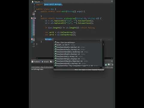 Java Anagram Checker: Simplify Your Code! 🚀 #java #algorithm #coding #shorts