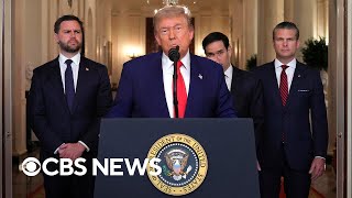 Trump addresses strikes on Iranian nuclear sites, warns Iran to make peace | Special Report