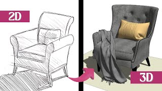 Turn ANY 2D Image into a 3D Model Instantly | Infinite Catalogue in Foyr Neo