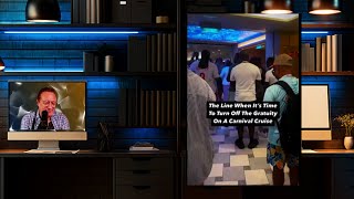 The no tipping line on Carnival Cruise