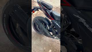 Wheel cover in tvs apache rtr 200 4v  #tvs #tvsapache200 #rtr2004v #wheelcover #shorts #youtube