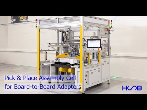 Pick & Place Assembly Cell for Board-to-Board Adapters (EBC Bullets)