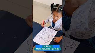 2 Easy Math Activities For Kids | Fun With Numbers | Kids Activities | Addition Subtraction #shorts