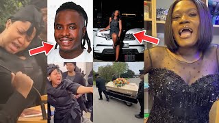 Adwenpahene's Wife Becky Tɛαrs Up At Funɛrαl & How Celebrity Carpenter Ama D!ɛd - FULL STORY