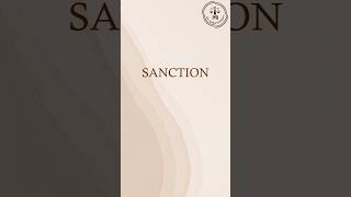 Meaning of the term Sanction | Adv. Melisa Rodrigues