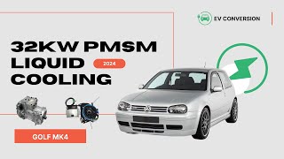 32KW、336V permanent magnet synchronous motor for Volkswagen Golf MK4