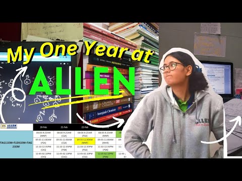 my one year at Allen as an IIT JEE aspirant l *don't join Allen before watching this*😭