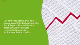 10 Stocks on Stock Report Plus