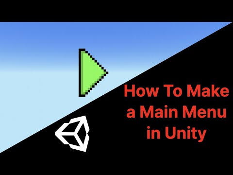 How To Make a Main Menu in Unity