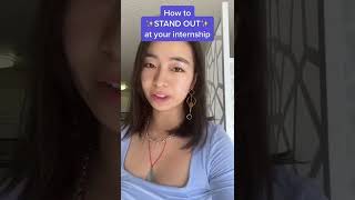 How to CRUSH your internship & get that return offer 🔥 #shorts