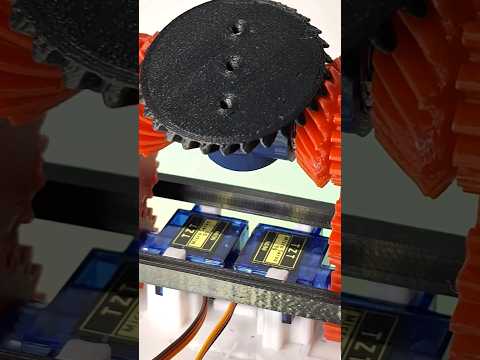 3D printed 2 axis rotary base #subscribe #robot #3dprinted #3dprinting #3dmodeling #arduino #esp32