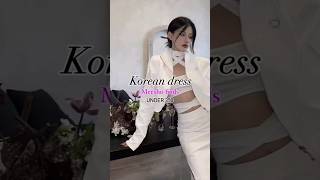 korean dress under 350 ❤️😍comment link 🖇  #meesho #meeshofinds #koreandress  #shorts
