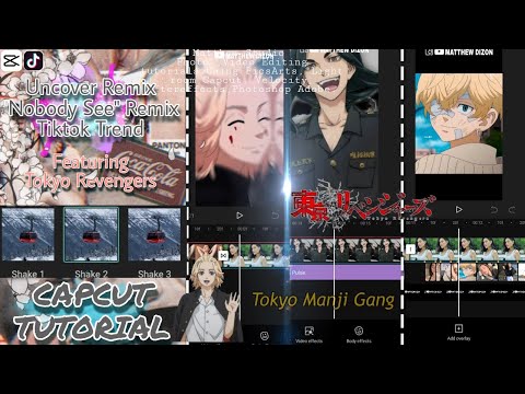 Uncover Remix "Nobody See" | Tiktok Trend | CapCut Tutorial | Featuring Tokyo Revenge