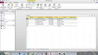 Tutorial Access - 1. Notiuni generale