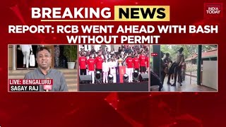 Karnataka Stampede News: Govt Report Blames RCB For 'No-Permit' Bash | India Today News