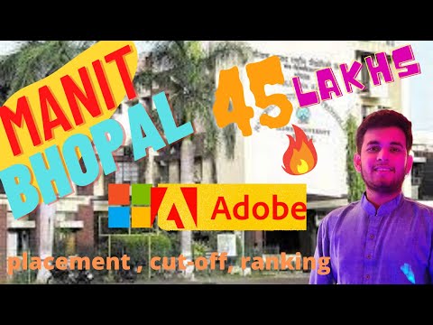 Manit Bhopal ❤️  | cut-off | placement | campus | 42 lacks package 😱 | college review 2021 | sanskar