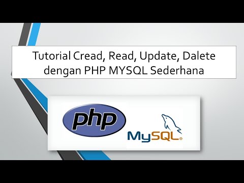 CRUD PHP MySQL Simple part 2