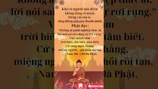 Lời Phật Dạy: Miệng Đời, Tâm Mình #phatphap #loiphatday #phatphapungdung #baihoccuocsong  #phatgiao