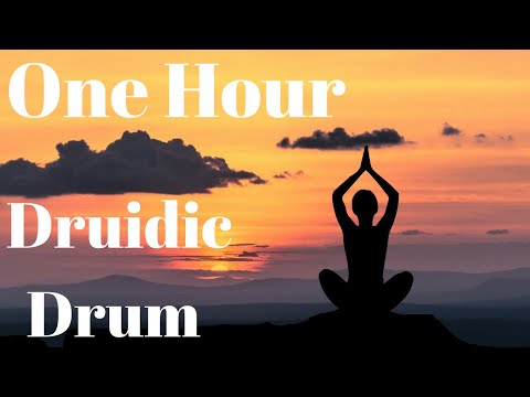 Relaxing Meditation with Druidic Drum Journey Meditation | One Hour