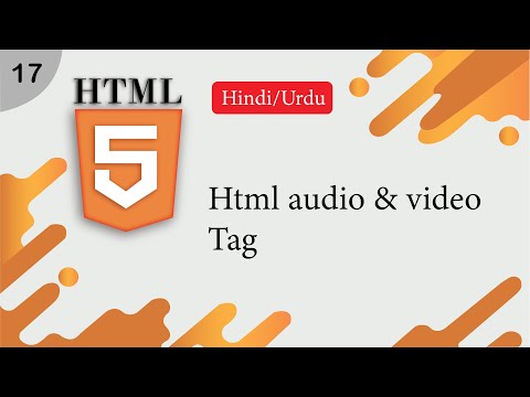 Html audio and video Tag Tutorial in Hindi/Urdu