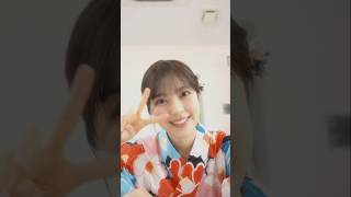 浴衣で笑顔を振り撒く､柴田柚菜💖｡…#柴田柚菜#乃木坂46 #shorts