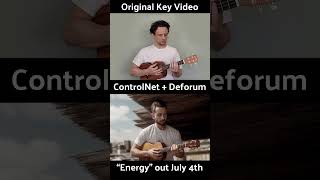 "Energy" - Elmore Stevens - Making of Stable Diffusion Control Net Deforum Music Video
