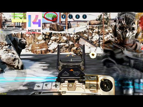 *NEW* CODM gameplay on the latest MIUI14.0.4.0. global version(Android 13)*(Noob returns)